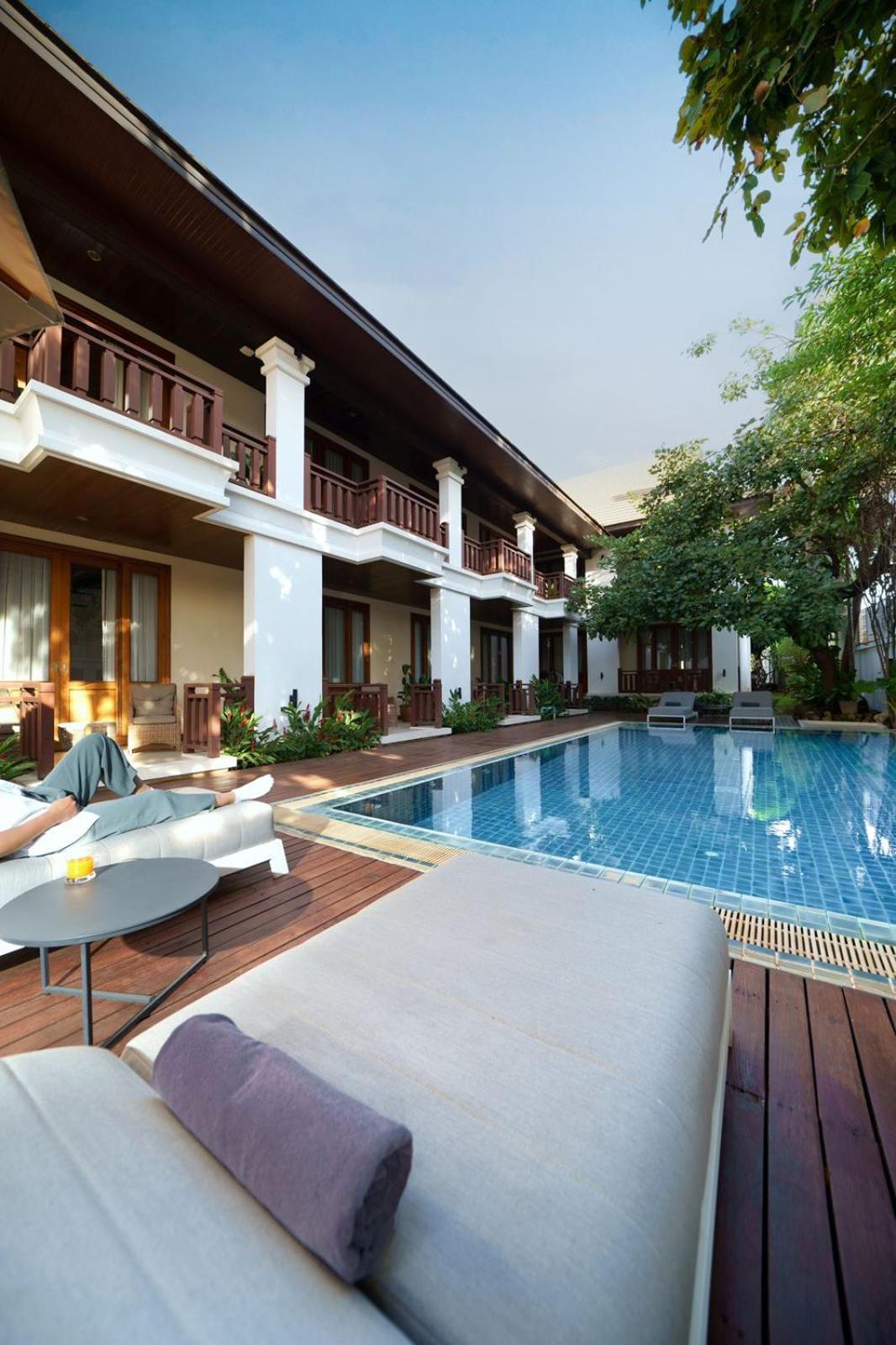 Athena Hotel Pakse Buitenkant foto